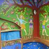 Rebecca Cool artworks and mural