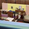 Model of post office residence