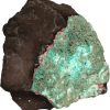 Viridescent deposit