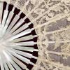 Brussels lace fan
