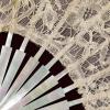 Brussels lace fan
