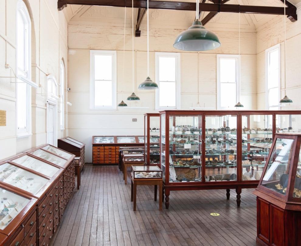WA School of Mines Mineral Museum Overview
