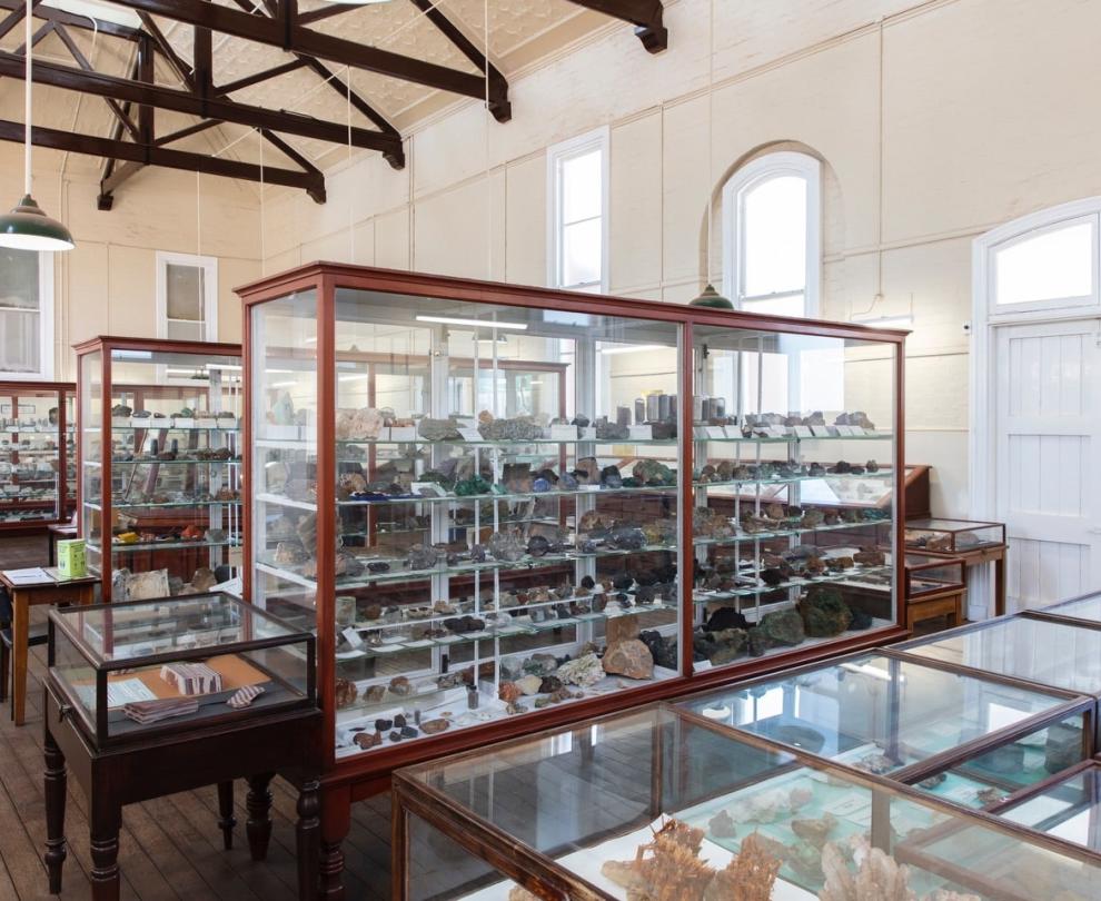 WA School of Mines Mineral Museum Overview
