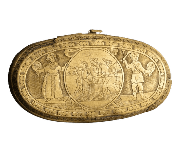 Tobacco tin survives Dutch shipwreck