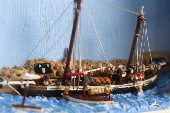 A creative fisherman’s handiwork