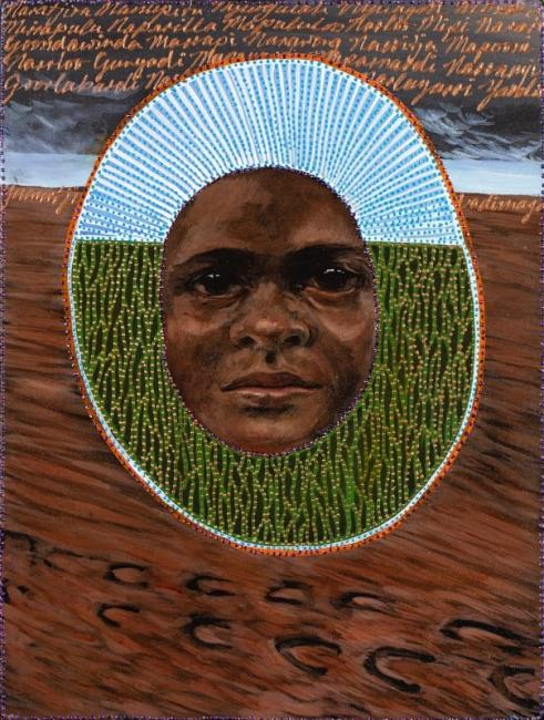 Artwork captures one woman through time