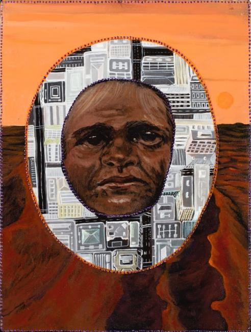 Artwork captures one woman through time