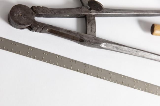 Woodworking tools used by Blind Man