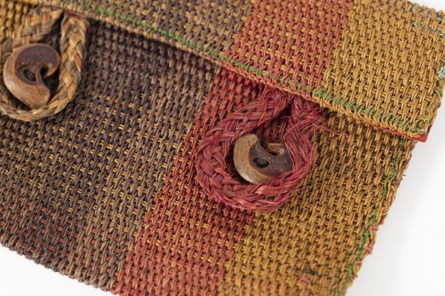 Woven basket by Marjorie Ridley