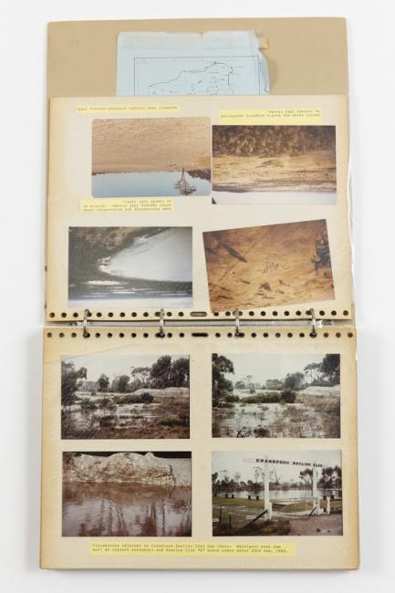 Photograph album of the 1982 Floods
