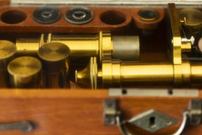 Dr Clarke’s microscope