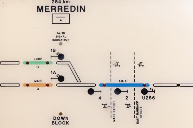 Railway circuit board