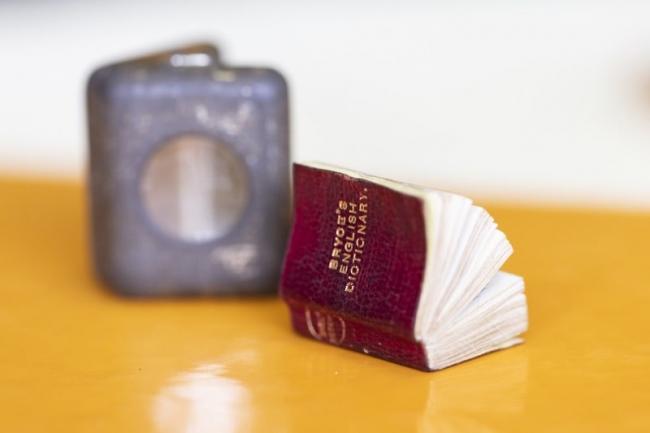 Get out your microscope for the world’s smallest dictionary