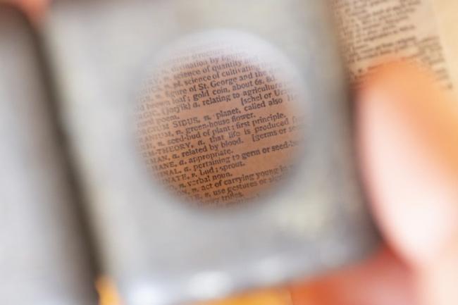 Get out your microscope for the world’s smallest dictionary