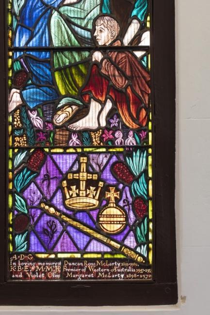 Stained glass window