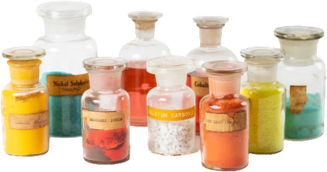 Chemicals for testing gold