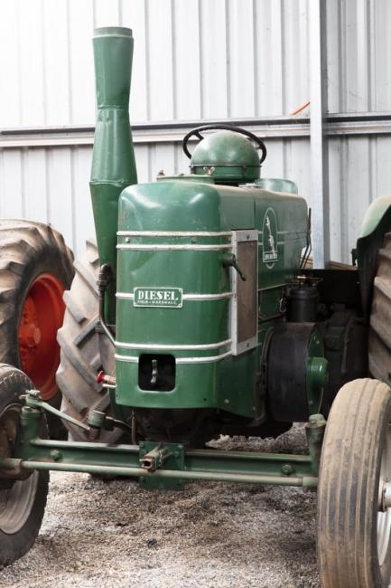 Start a tractor with a shotgun cartridge.