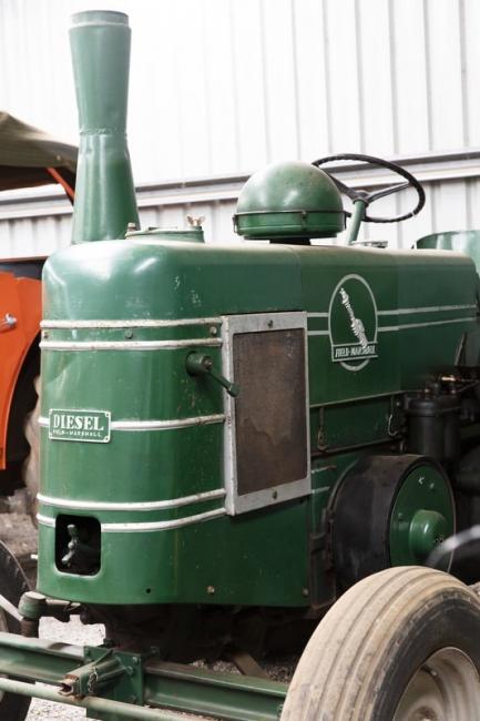 Start a tractor with a shotgun cartridge.