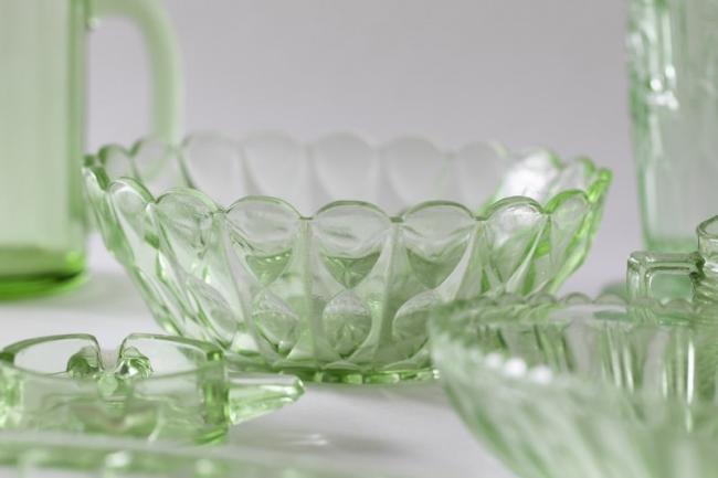 Depression era glassware