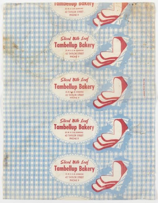 Tambellup Bakery wrapper