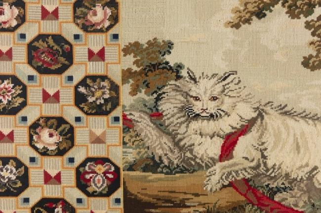 The Prancing Cat Tapestry