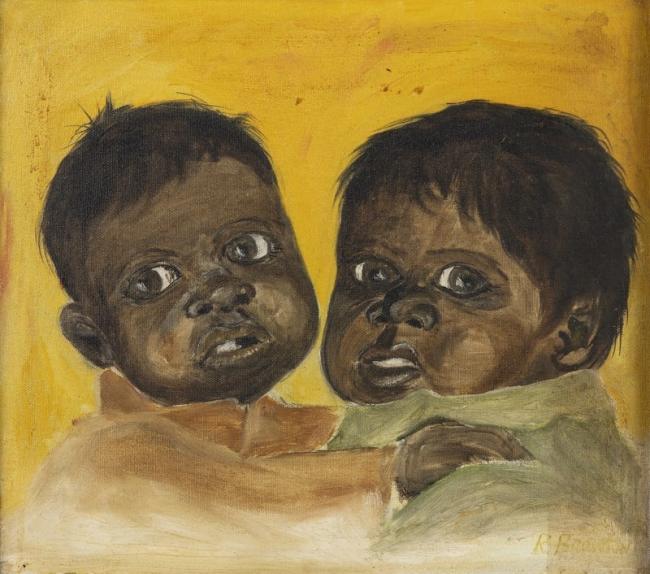 Two fat healthy babies