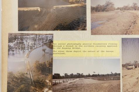 Photograph album of the 1982 Floods