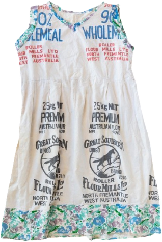 Flour bag dress