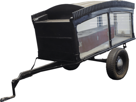 Homemade hearse