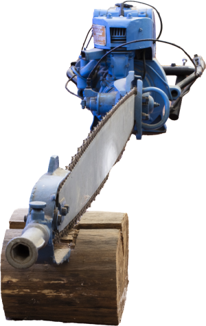 Blue Streak Two-Man Chainsaw