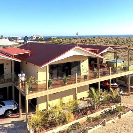 On the Deck at Shark Bay