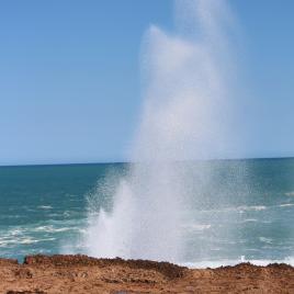 Point Quobba, Blowholes